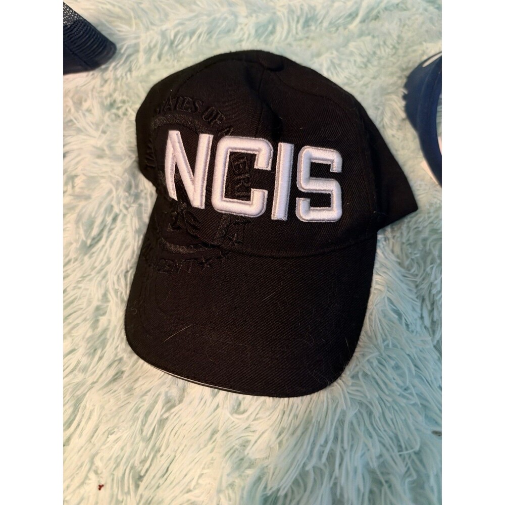NCIS Embroidered Ballcap NWOT Adjustable Black Hat